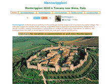 Tablet Screenshot of monteriggioni.info