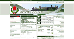 Desktop Screenshot of comune.monteriggioni.si.it
